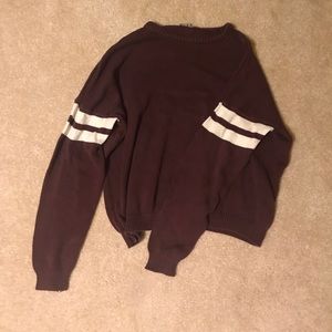 BM Maroon Sweater